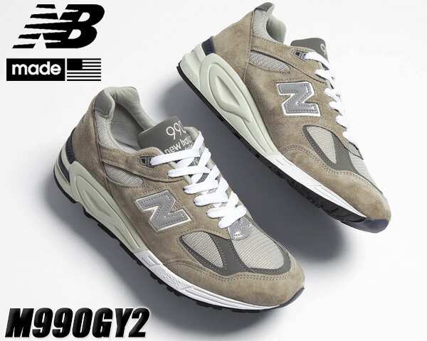 楽天市場】[ 3/1 はワンダフルデー!ポイント5倍!] NEW BALANCE M990GY2