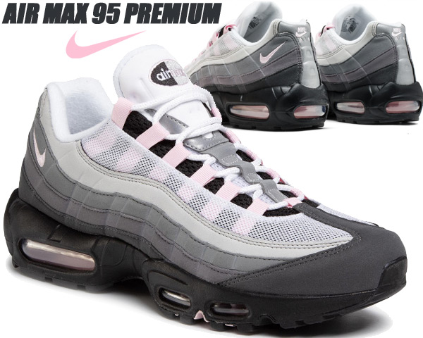 楽天市場】NIKE AIR MAX 95 PREMIUM black/pink foam-gunsmoke cj0588
