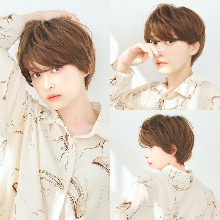 楽天市場】「天使のクレールショート」 ウィッグ ショート ボブ フル