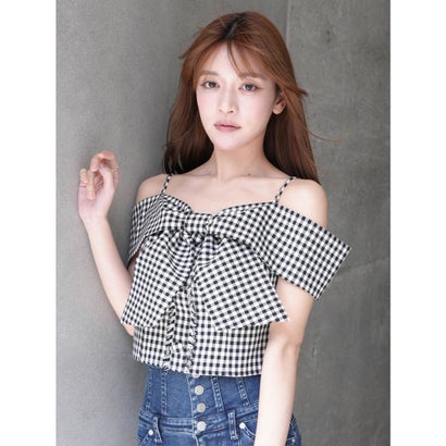 楽天市場】リップサービス LIP SERVICE ツイードリボンオフショル