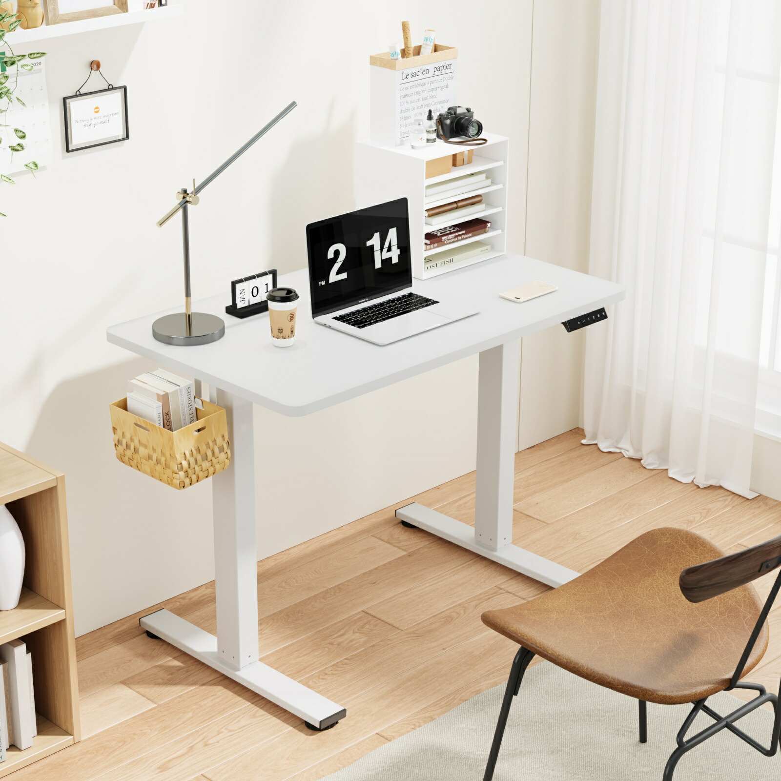 楽天市場】昇降デスク 電動 FlexiSpot EF1 スタンディングデスク 脚