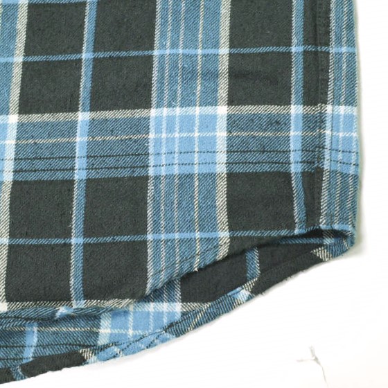 楽天市場】UNUSED アンユーズド 22AW 日本製 Damaged check shirt