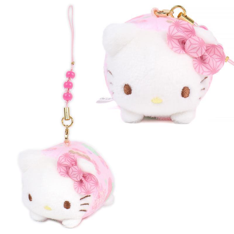 楽天市場】ハローキティ マスコットストラップ 和みパステル サンリオ