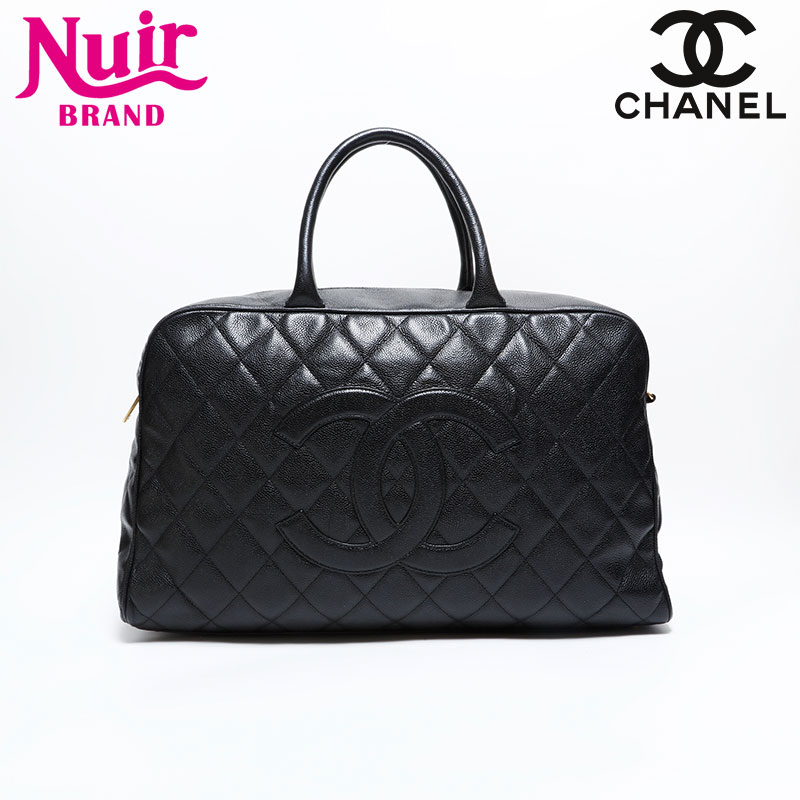 楽天市場】シャネル マトラッセ キャビアスキン（ボストンバッグ