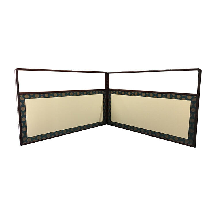 楽天市場】風炉先屏風 尺八寸 1尺8寸 上透し 玉桑枠 裏遠山 風炉先屏風