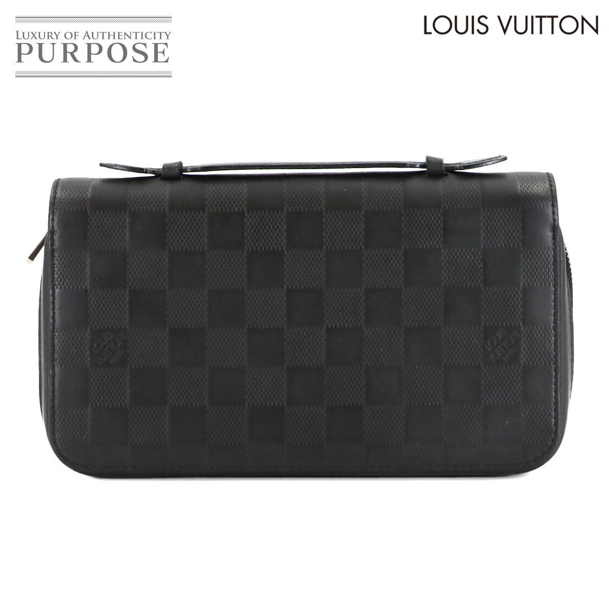 楽天市場】ルイヴィトン ダミエ ジッピー オニキスの通販