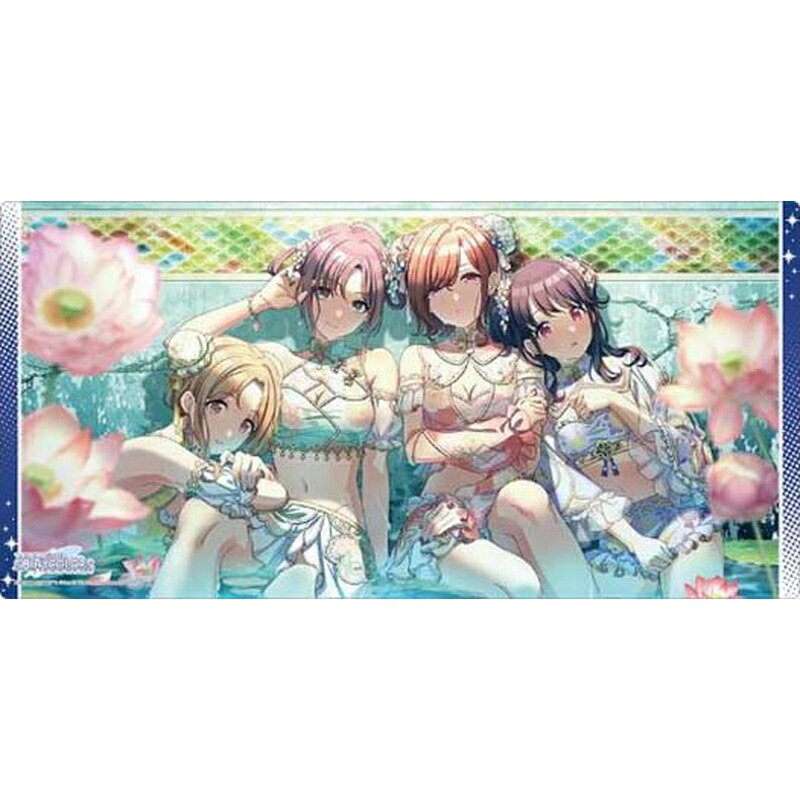 ラバーマット プレイマット Chu×Chuアイドる2 lycee Amazon | white