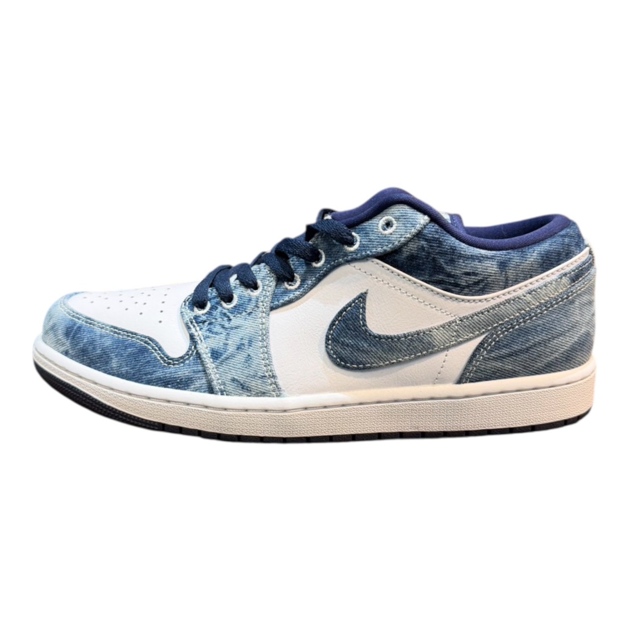 楽天市場】nike air jordan 1 low “washed denimの通販