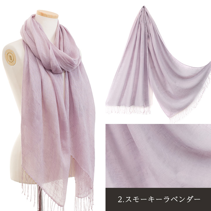 楽天市場】リネン 100％ 大判 ストール [ギフト箱入/麻 亜麻/UV/春物