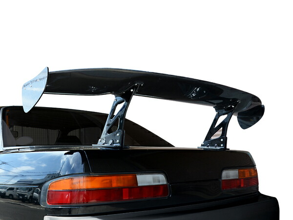 楽天市場】汎用 GTウイング カーボン 未塗装 社外品 主翼＋翼端板＋