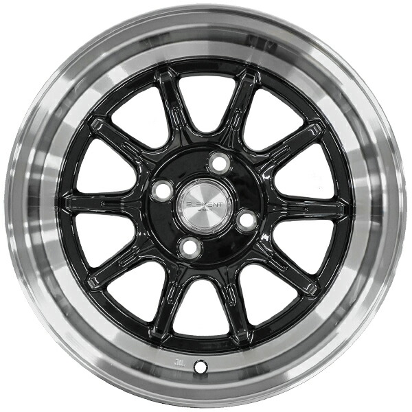 楽天市場】タイヤホイール 4本セット ELEMENT L024 165/55R15 15インチ
