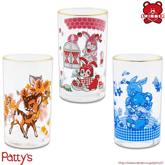 楽天市場】【スイマー】ガラスタンブラー【SWIMMER】7201-01-03 グラス