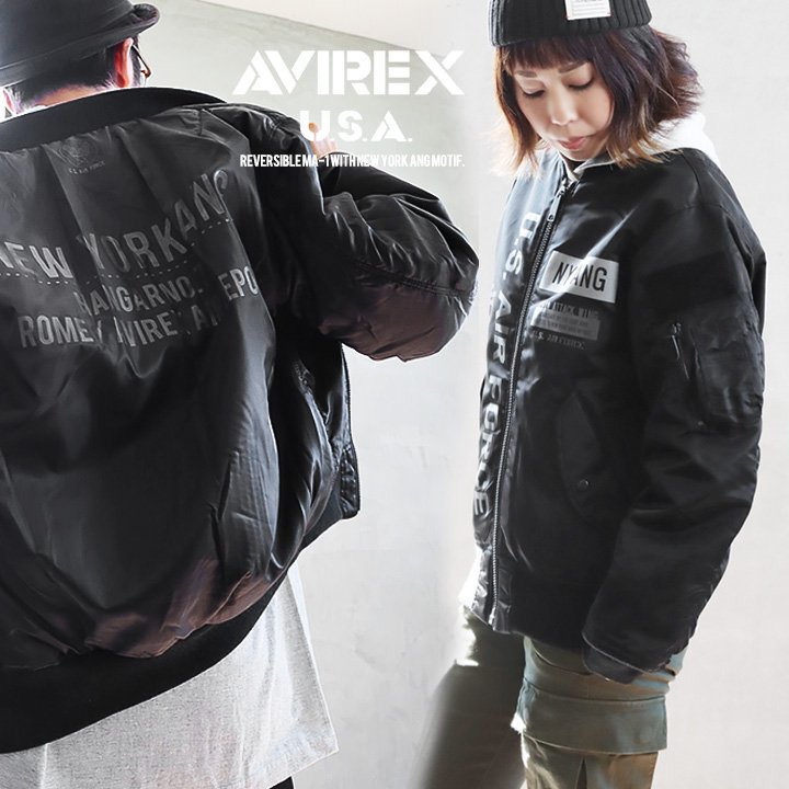 楽天市場】AVIREX アヴィレックス MA-1 アウター ジャケット メンズ