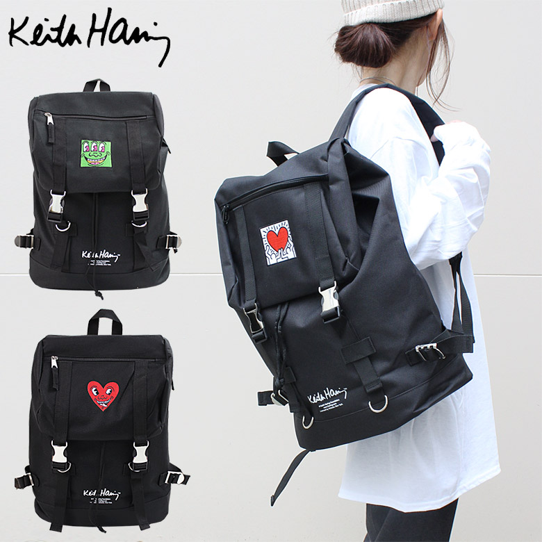 楽天市場】【送料無料】 Keith Haring キース・ヘリング リュック