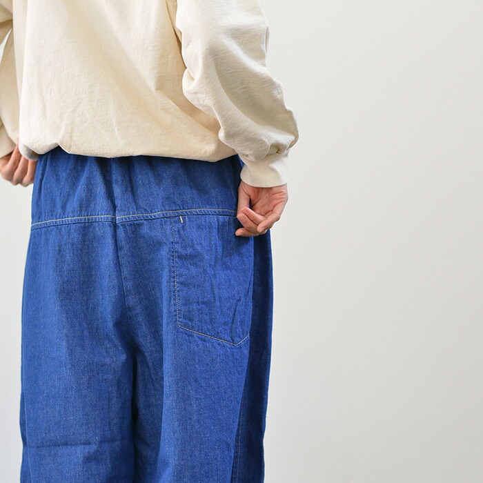 楽天市場】LAITERIE レイトリー 甘織りデニム トロワパンツ(全2色