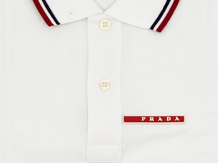楽天市場】プラダ ポロシャツ PRADA SJJ887 BIANCO PIQUET 難有り