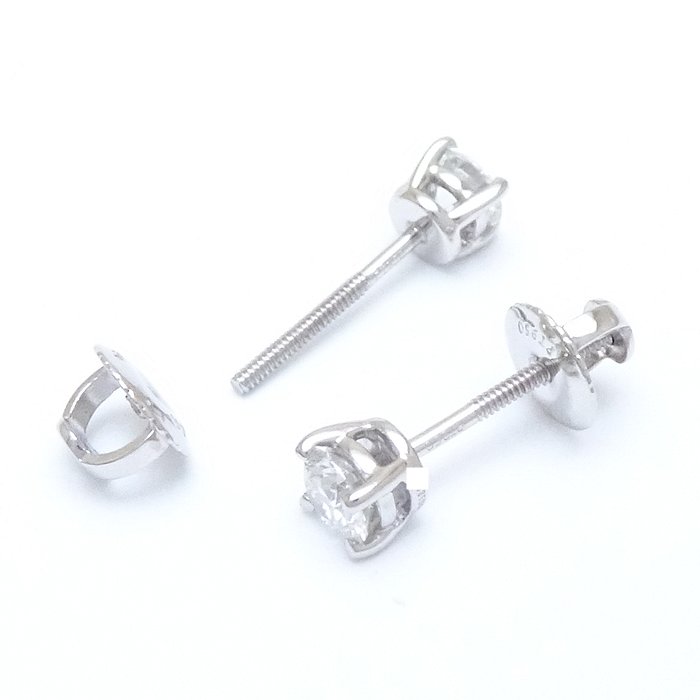 楽天市場】TIFFANY&Co. ティファニー ソリティア ピアス 一粒