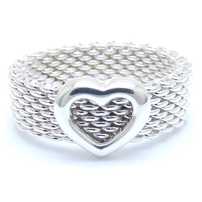 楽天市場】TIFFANY&Co. ティファニー サマセット ハート リング 指輪