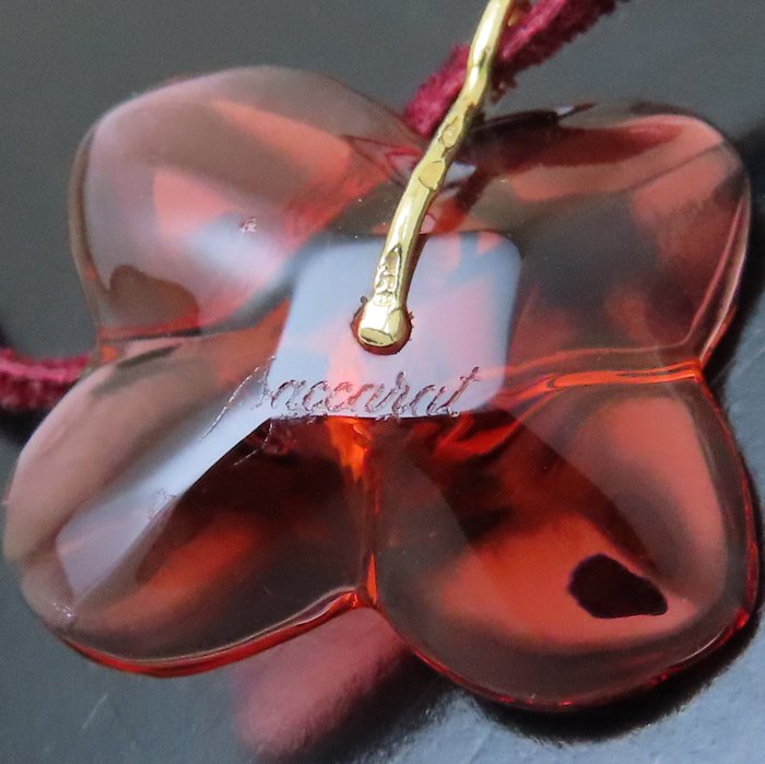 楽天市場】Baccarat バカラ クリスタル フラワー ペンダント