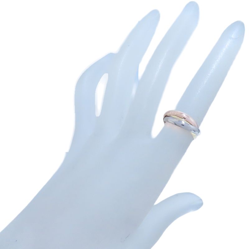 楽天市場】カルティエ CARTIER トリニティ リング 指輪 3連 #48 8号