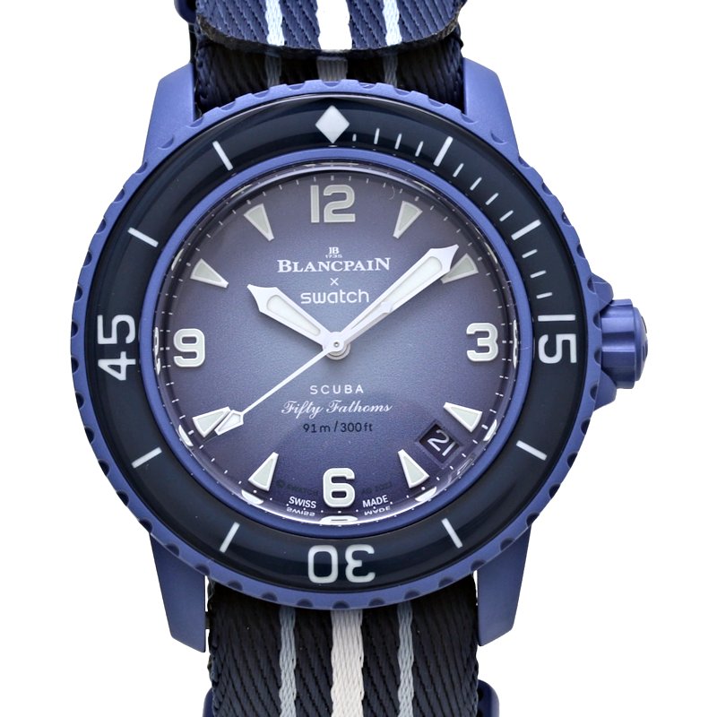 楽天市場】ブランパン スウォッチ Blancpain Swatch スキューバ