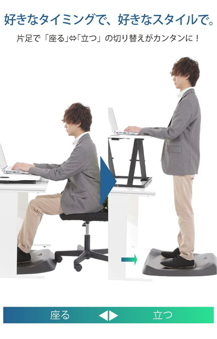 楽天市場】Ergodriven エルゴドリブン スタンディングデスク マット