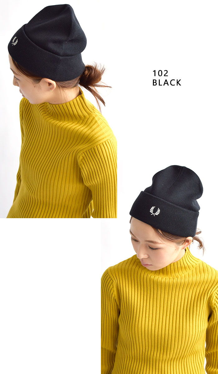 楽天市場】【ラスト1】 FRED PERRY フレッドペリー 帽子 ビーニー