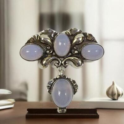 楽天市場】ジョージジェンセン クラシカルブローチ152（ブルー