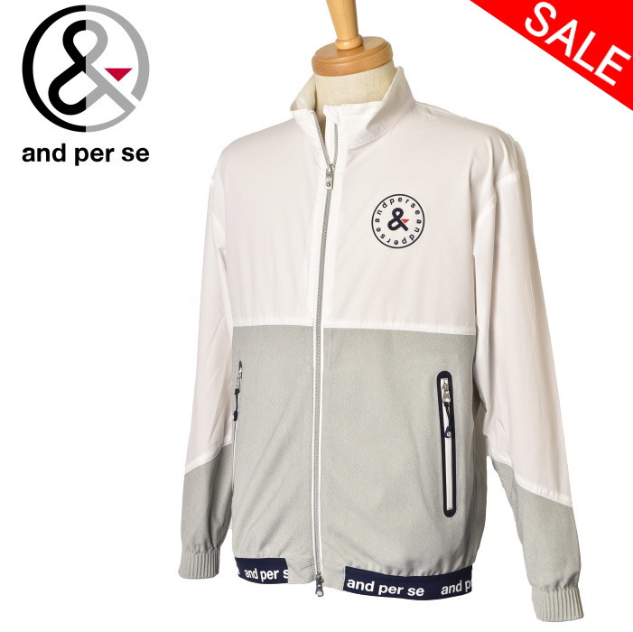 楽天市場】20％OFFセールアンパスィ and per seジップアップブルゾン