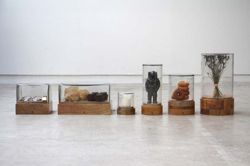 楽天市場】ガラスドーム レクタングル2 HERE Glass Dome 