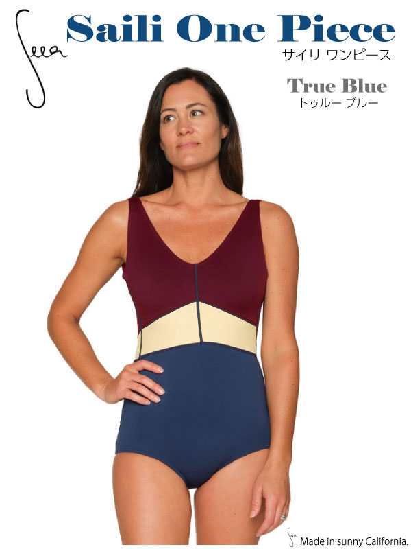 楽天市場】Seea シーアSaili One Pieceサイリ ワンピースTrue Blue