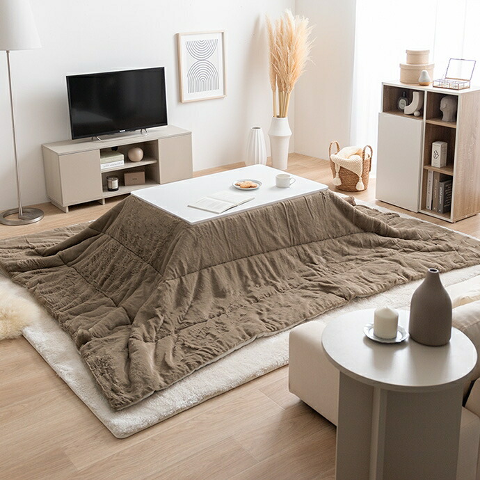 楽天市場】カジュアルコタツ こたつテーブル 長方形 シンプル