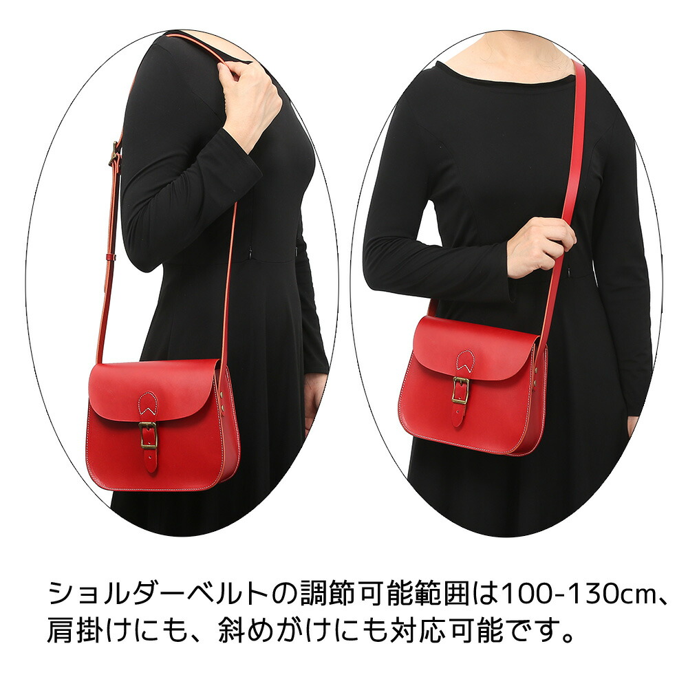 楽天市場】ミニショルダー 本革 レディーズ レッド 赤 ショルダー
