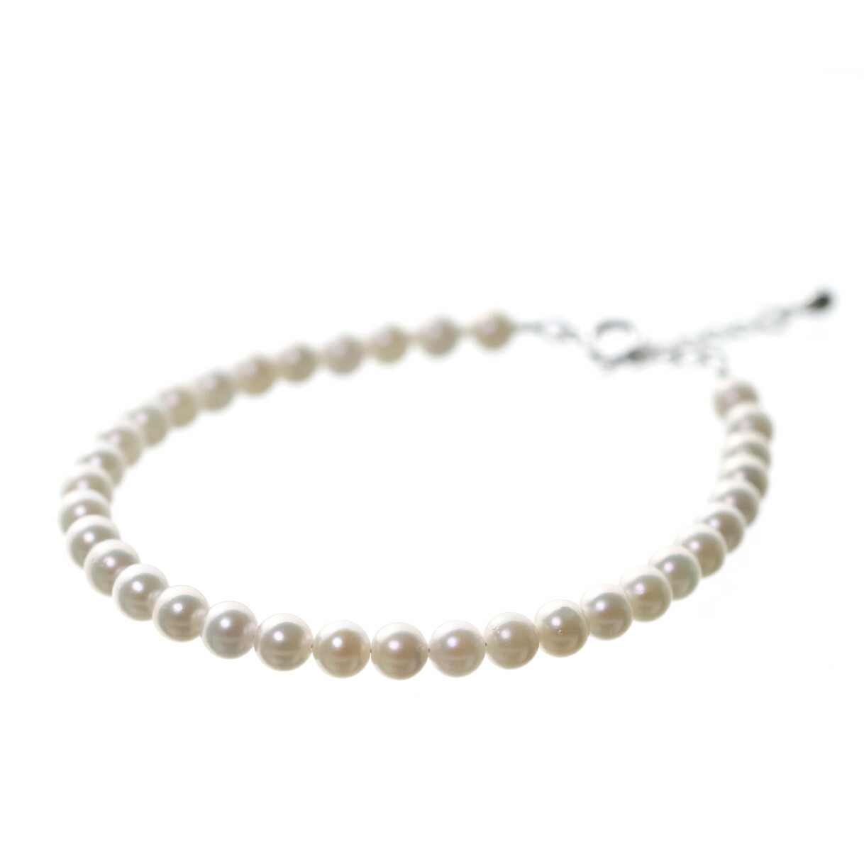 楽天市場】約4.5-5.0mmアコヤベビーパールブレスレット パールケース付