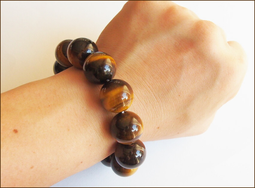 楽天市場】＼王様のブレスレット／タイガーアイ5A パワーストーン