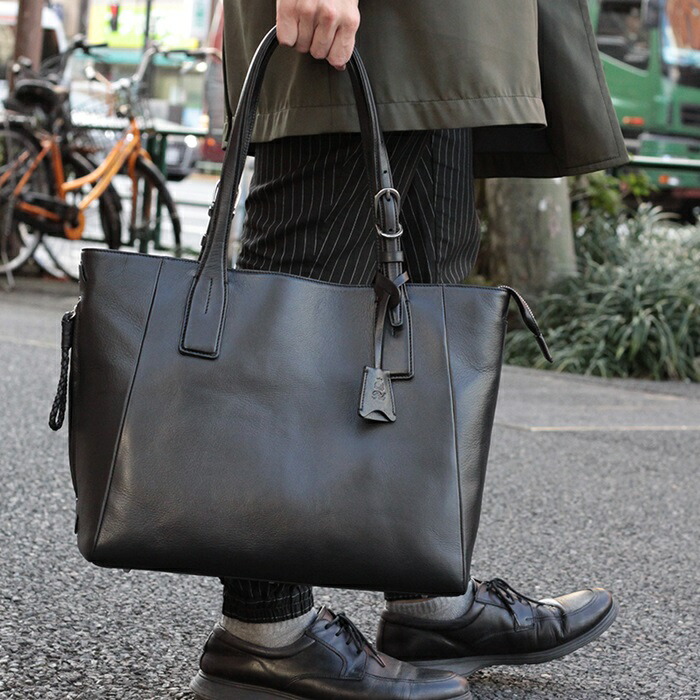 楽天市場】本革 高機能 撥水 レザー トートバッグ レザーバッグ 黒色