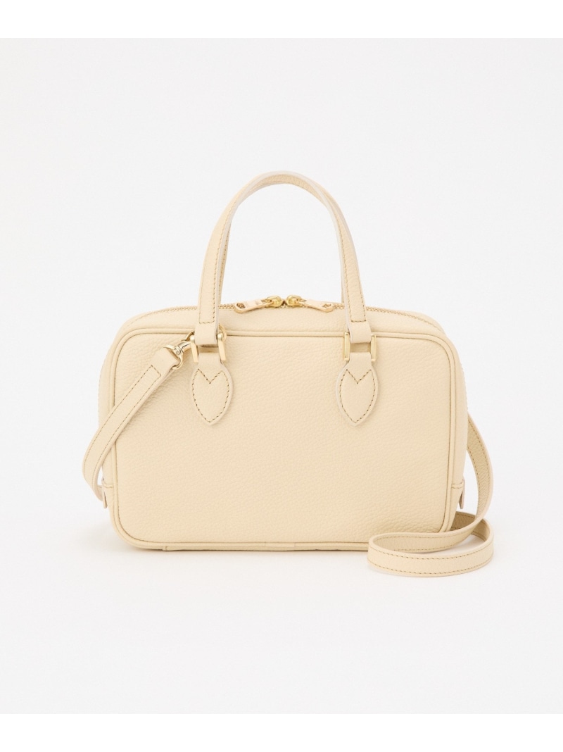 楽天市場】【SALE／40%OFF】レザー2WAYミニボストンバッグ russet