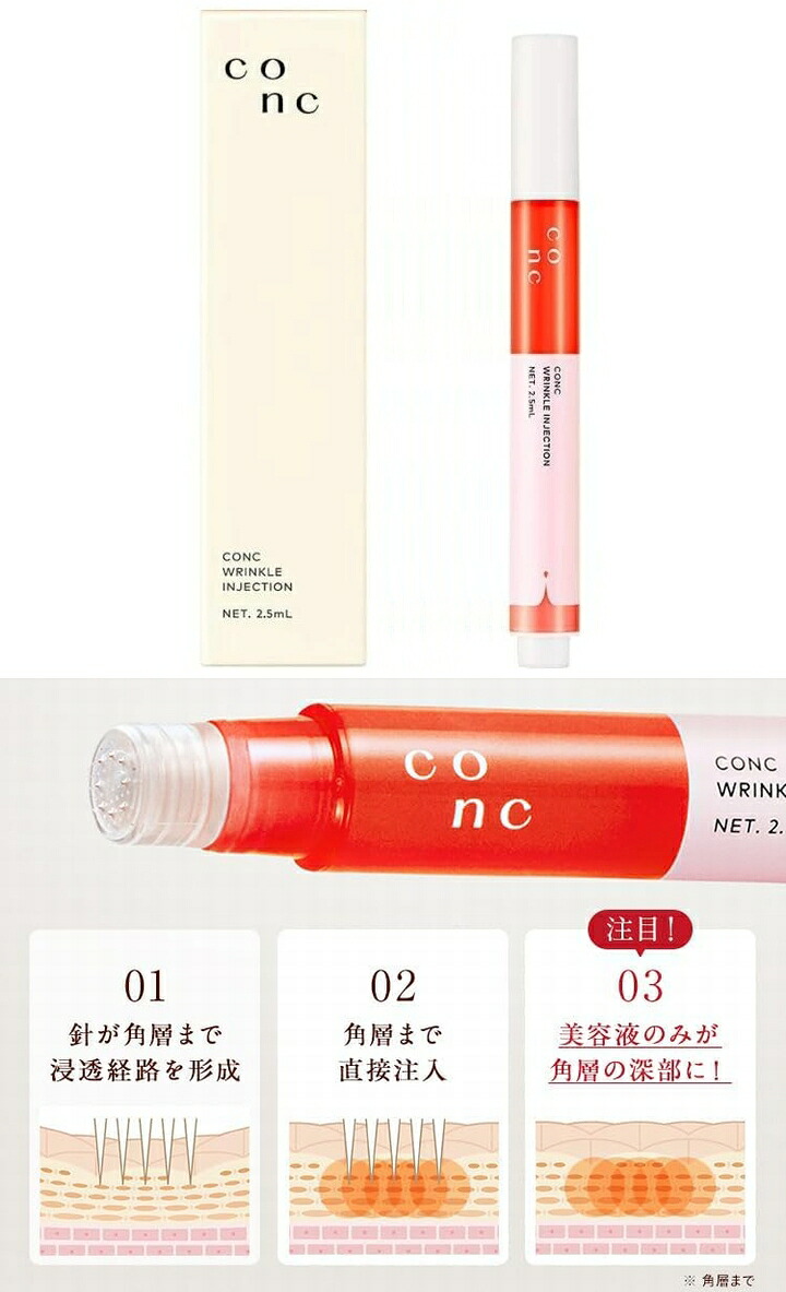 楽天市場】【送料無料】CONC リンクルインジェクション 2.5ml ※メール