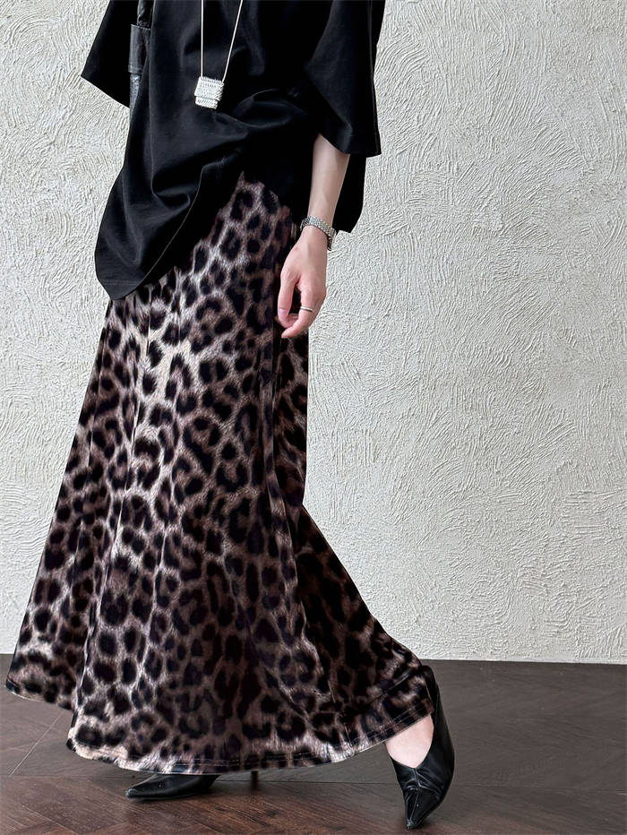 楽天市場】冬 スカート（柄ヒョウ・レオパード）（レディース