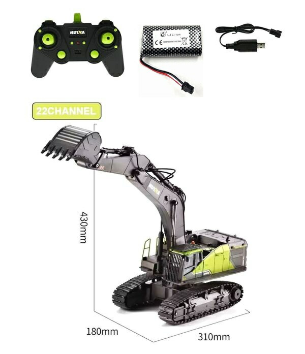 楽天市場】Huina Toys 1593 1/14スケール 2.4GHz 22ch フル