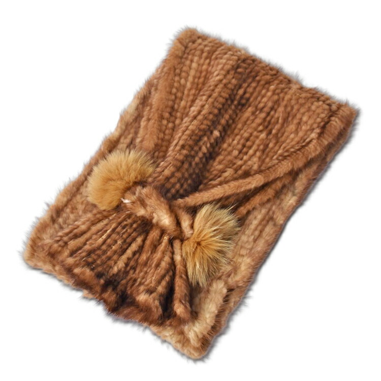 楽天市場】ストール ミンク レディース ファー マフラー キャンディー