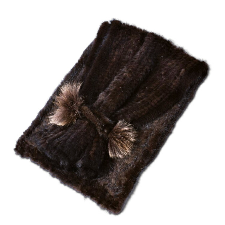 楽天市場】ストール ミンク レディース ファー マフラー キャンディー