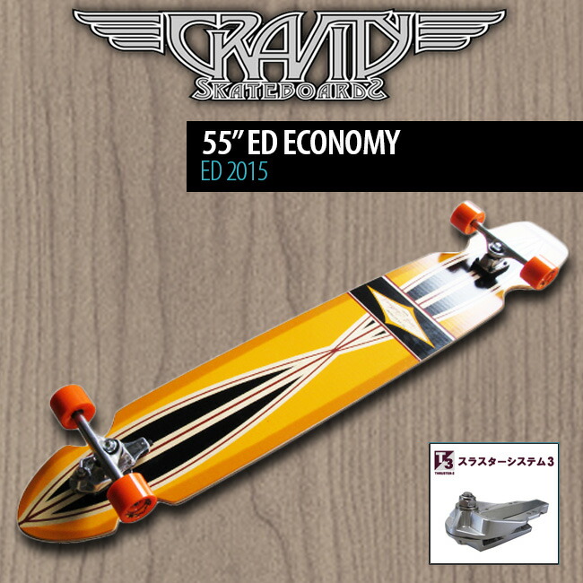 楽天市場】GRAVITY スケートボード ED-55