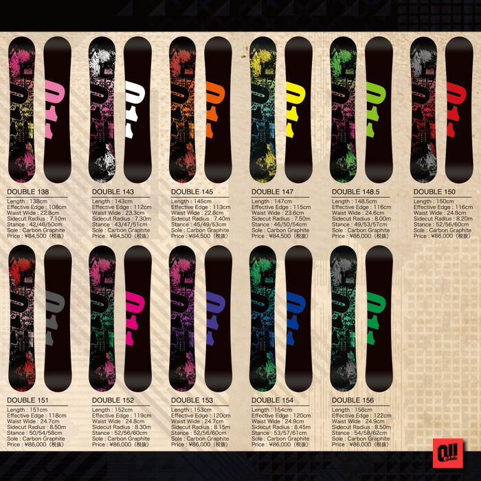 楽天市場】16-17 011 Artistic DOUBLE 138/143/145/147 ゼロワンワン