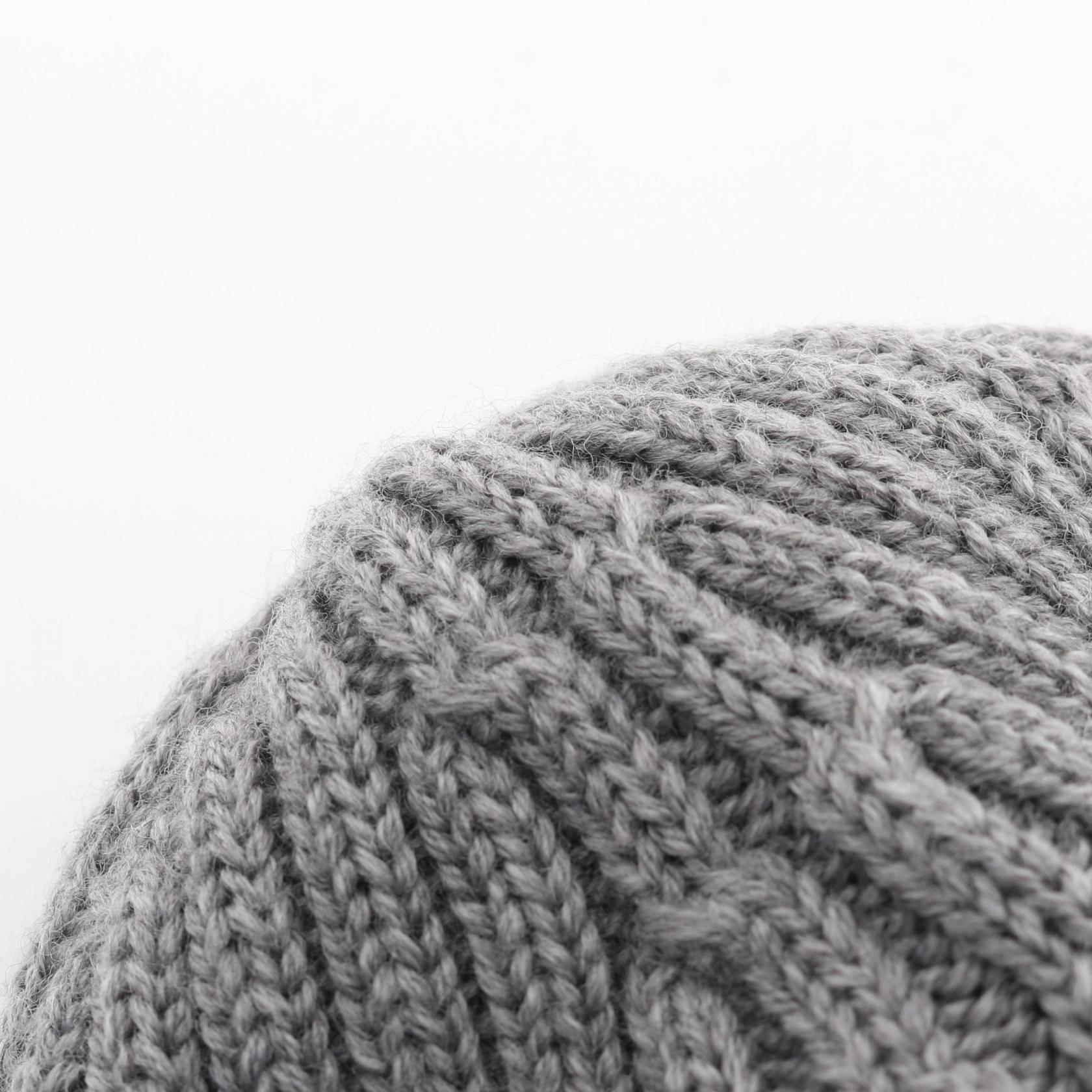 楽天市場】ロエベ LOEWE ニットキャップ 帽子 ウール グレー系 【中古