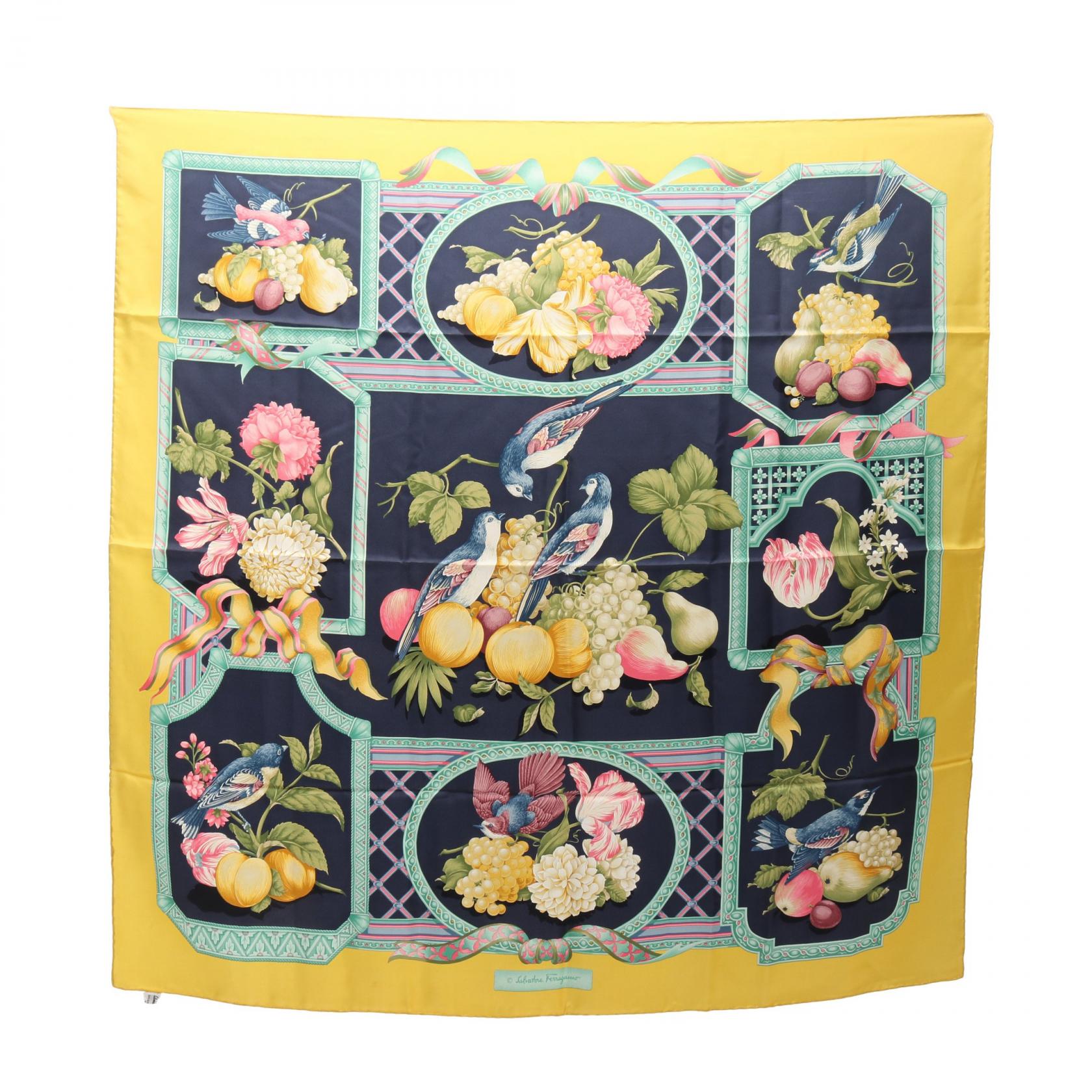 楽天市場】サルヴァトーレフェラガモ シルク スカーフの通販