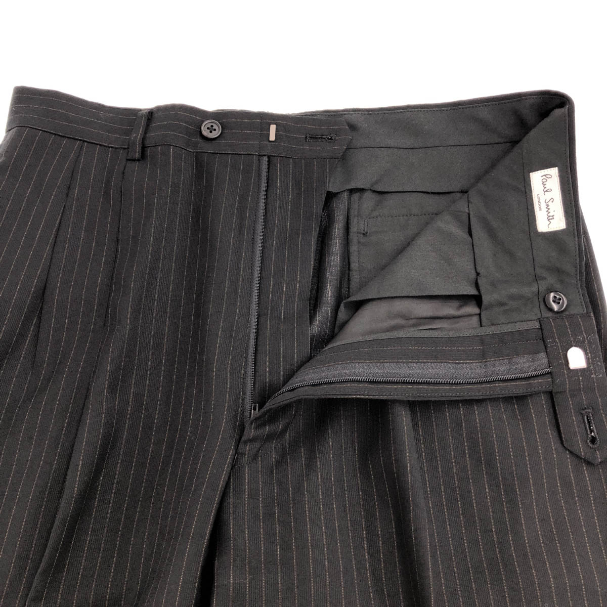 楽天市場】Paul Smith ポールスミス 3Bスーツ サイズL ブラック ウール