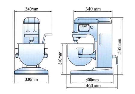 楽天市場】【新品】業務用 ミキサー 卓上型 10クォート RM-G10A 卓上