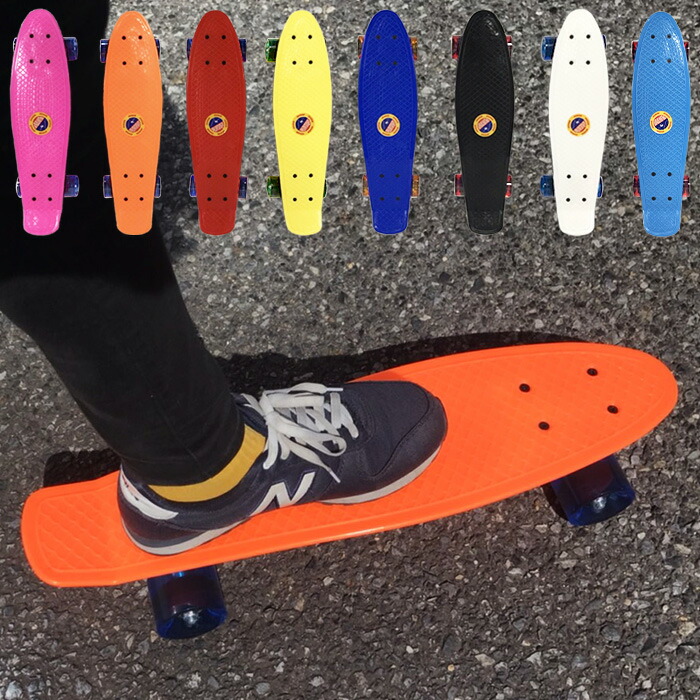 楽天市場】スケートボード スケボー デッキ ミニクルーザー PENNY