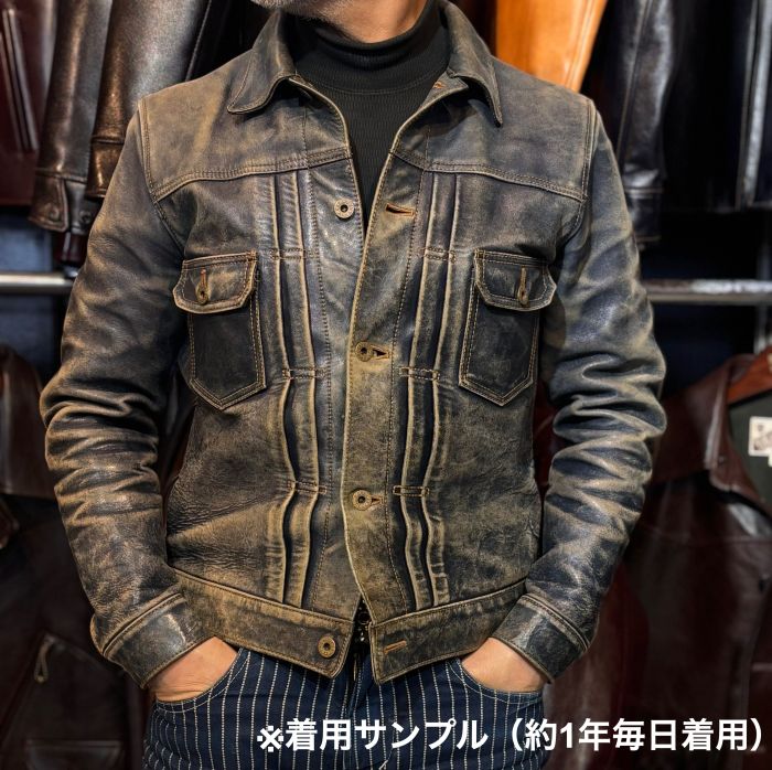 楽天市場】【Y'2 LEATHER/ワイツーレザー】レザージャケット/INDIGO